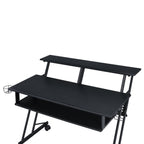 ACME 92900 Suitor Music Recording Studio Desk, Black