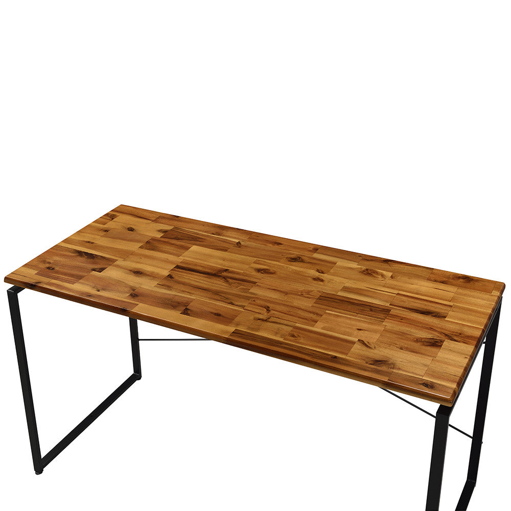 ACME 92910 Jurgen Desk, Oak & Black