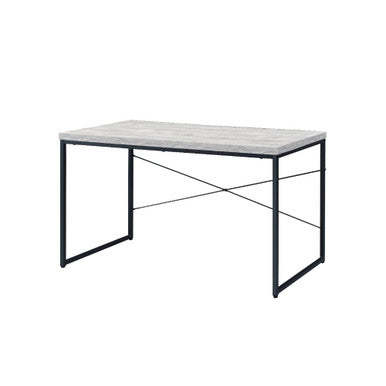 ACME 92915 Jurgen Desk, Antique White & Black