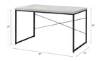 ACME 92915 Jurgen Desk, Antique White & Black