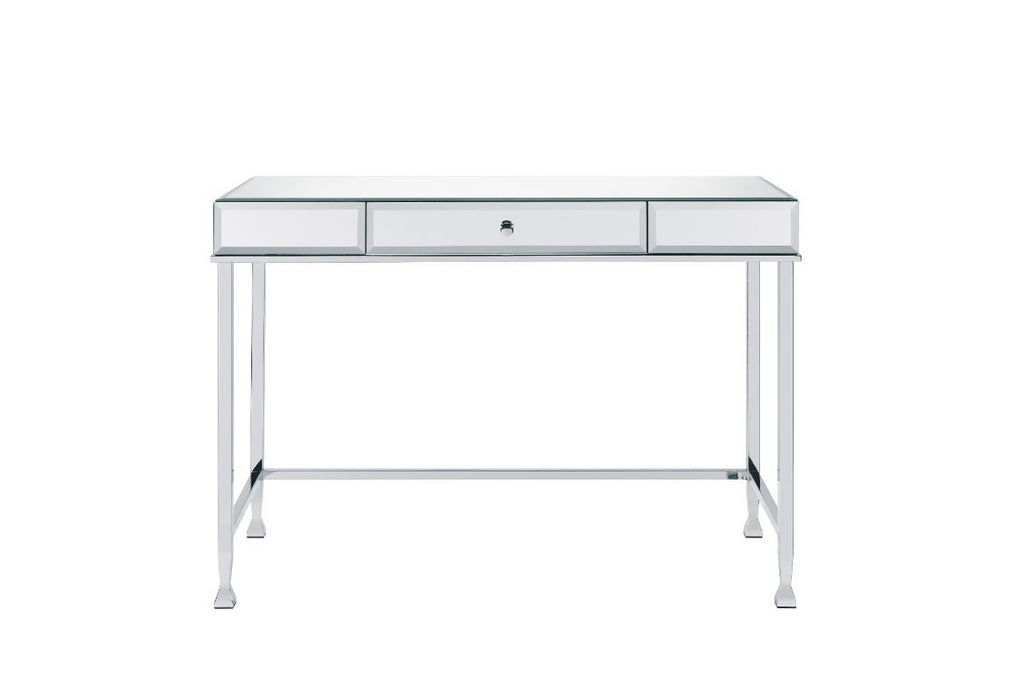 ACME 92975 Canine Writing Desk, Mirrored and Chrome Finish