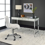 ACME 92975 Canine Writing Desk, Mirrored and Chrome Finish