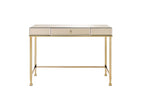 ACME 92977 Canine Writing Desk, Smoky Mirrored and Champagne Finish