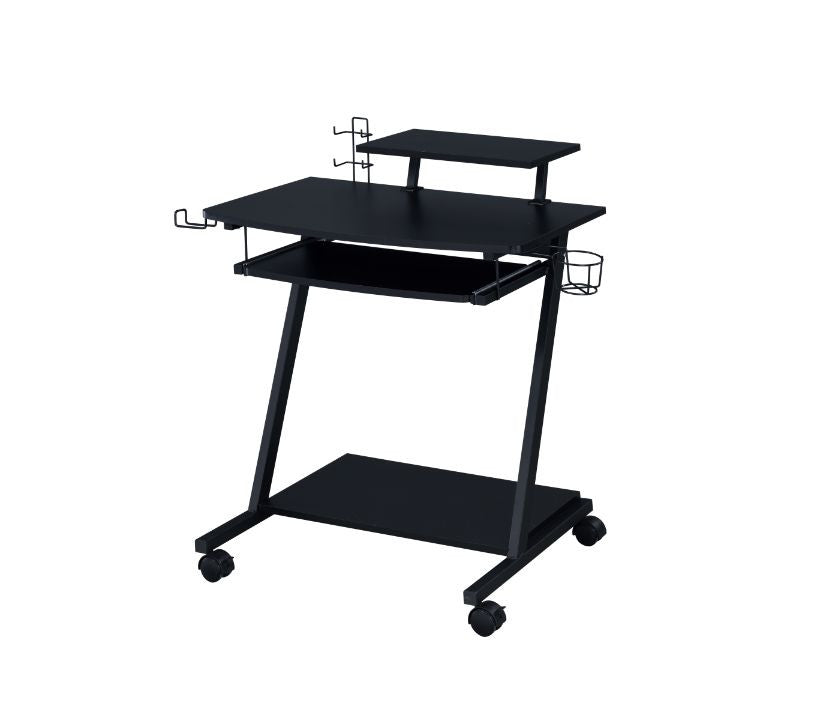 ACME 93127 Ordrees Gaming Table, Black Finish