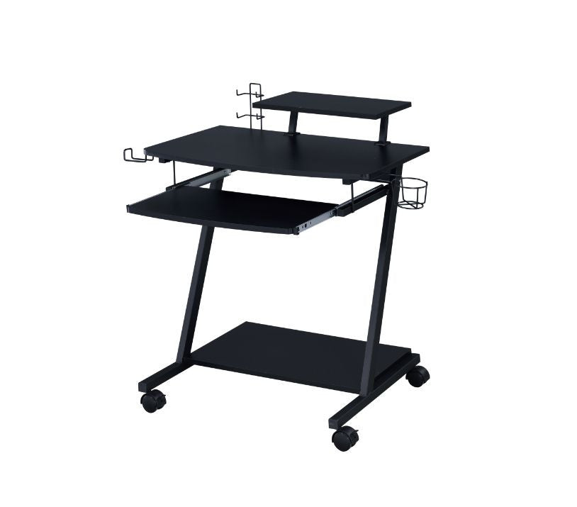 ACME 93127 Ordrees Gaming Table, Black Finish