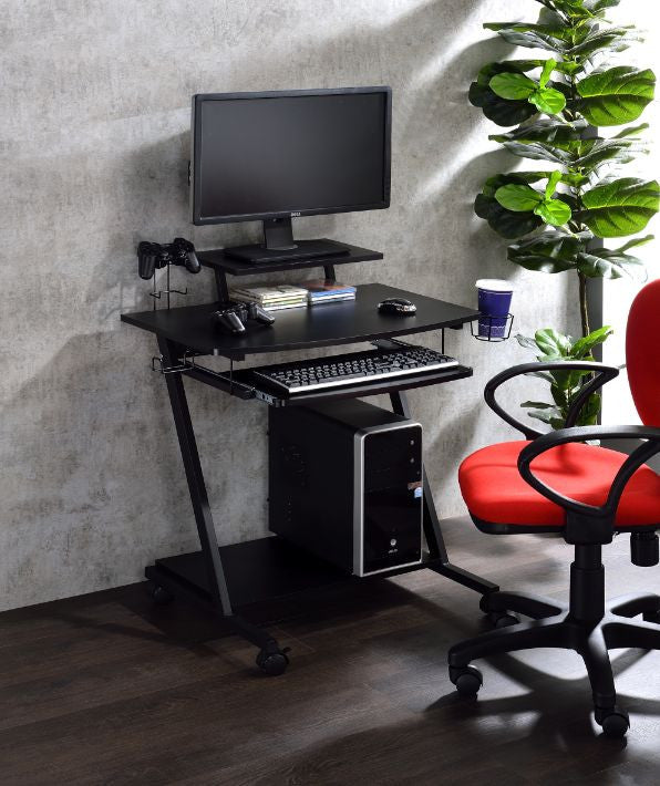 ACME 93127 Ordrees Gaming Table, Black Finish
