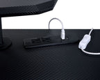 ACME 93132 Vildre Gaming Table with USB Port, Black Finish  2