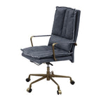 ACME 93165 Tinzud Office Chair, Gray Leather