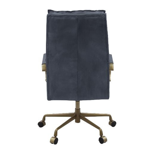 ACME 93165 Tinzud Office Chair, Gray Leather