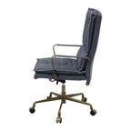 ACME 93165 Tinzud Office Chair, Gray Leather