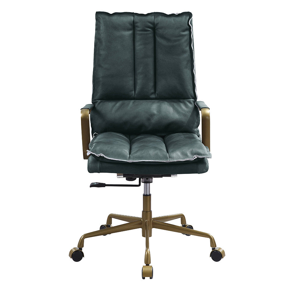 ACME 93166 Tinzud Dark Green Office Chair  2