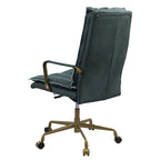 ACME 93166 Tinzud Dark Green Office Chair  4