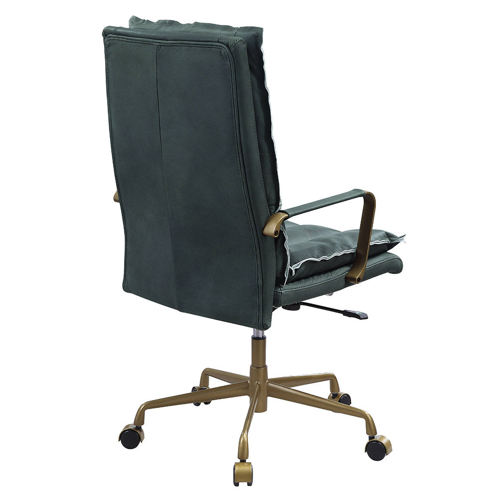 ACME 93166 Tinzud Dark Green Office Chair  5