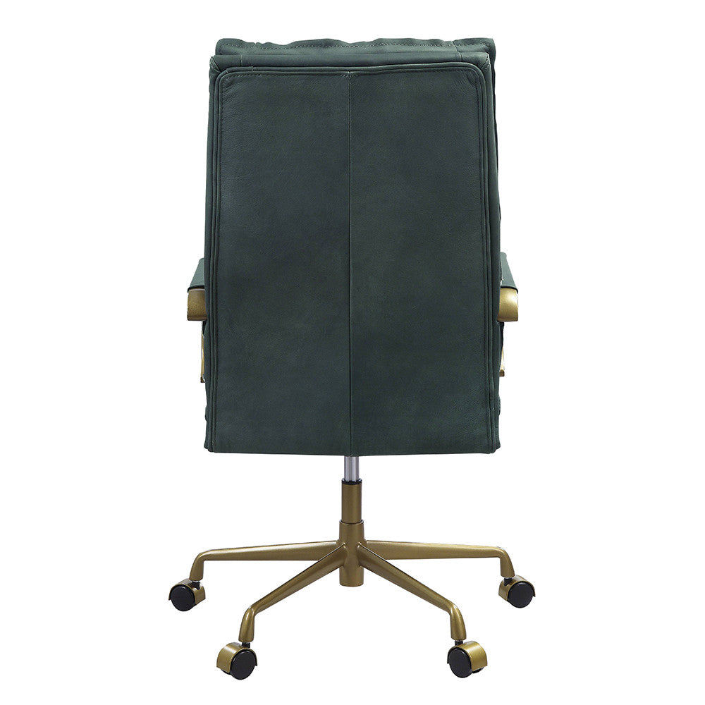 ACME 93166 Tinzud Dark Green Office Chair  8