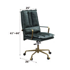 ACME 93166 Tinzud Dark Green Office Chair  9