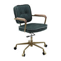 ACME 93171 Siecross Office Chair, Emerald Green Leather