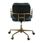ACME 93171 Siecross Office Chair, Emerald Green Leather