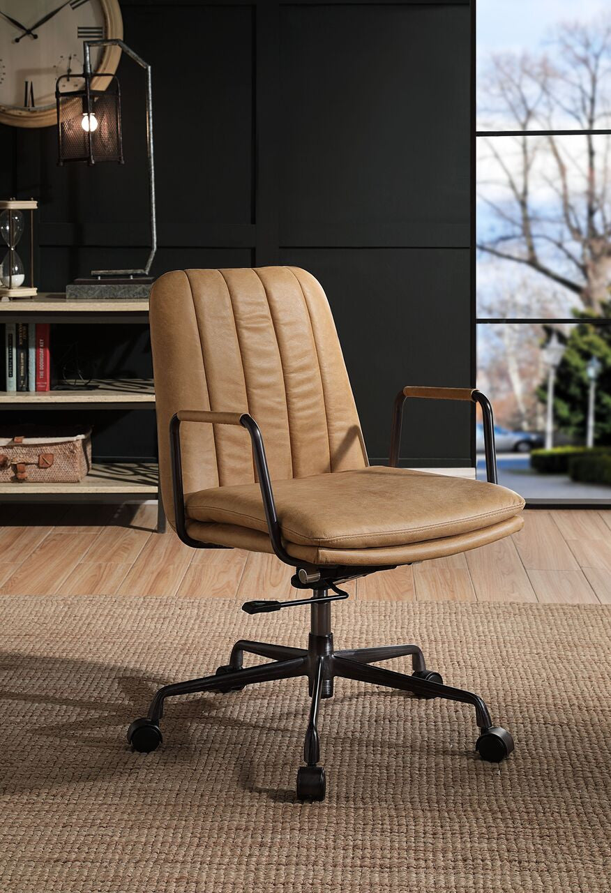 ACME 93174 Eclarn Rum Office Chair  8