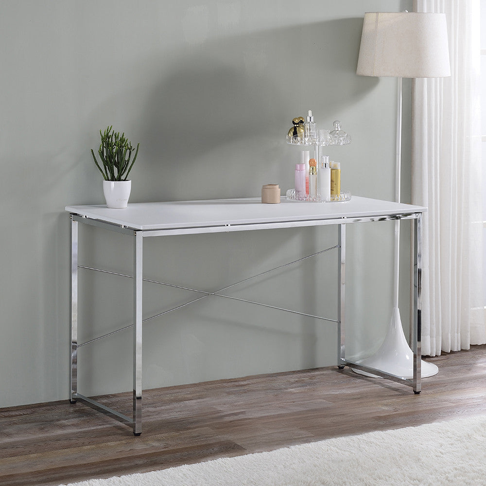 ACME 93190 Tennos White Office Desk