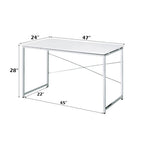ACME 93190 Tennos White Office Desk  9