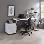 ACME 93190 Tennos White Office Desk  8