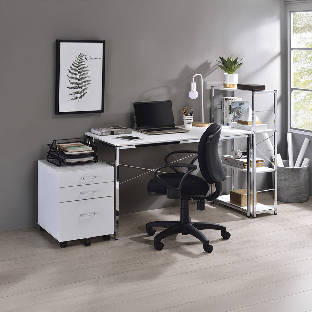 ACME 93190 Tennos White Office Desk  8
