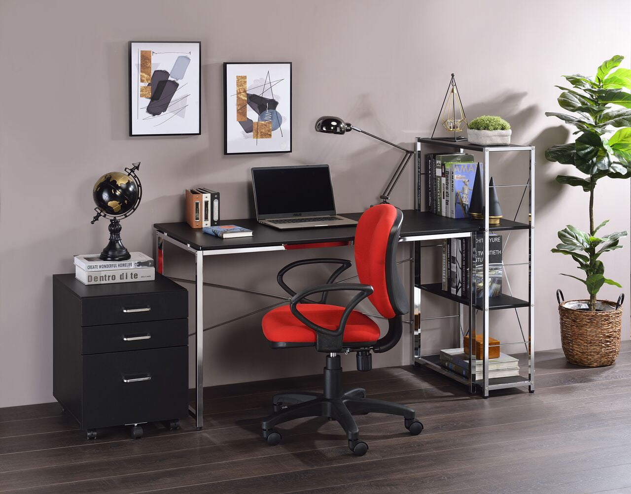 ACME 93199 Tennos Black Cabinet  4