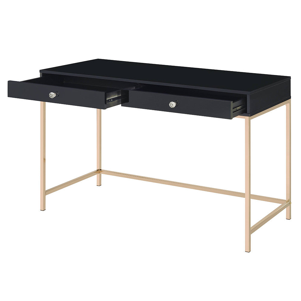 ACME 93540 Ottey Black Office Desk  4
