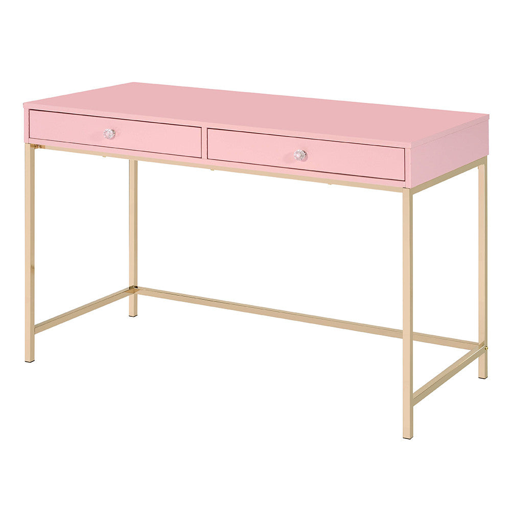 ACME 93545 Ottey Pink Office Desk  1