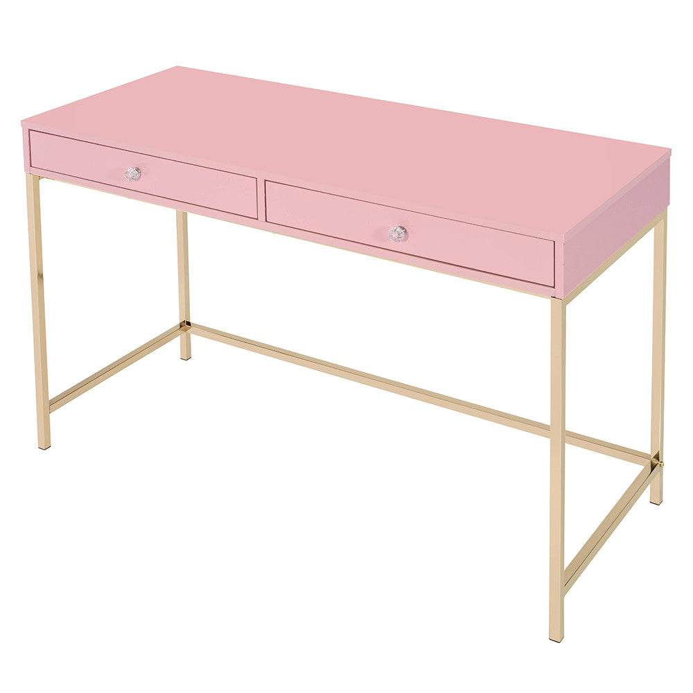 ACME 93545 Ottey Pink Office Desk  3