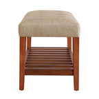 ACME 96682 Charla Bench, Beige & Oak