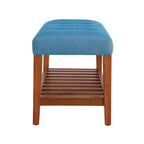 ACME 96684 Charla Bench, Blue & Oak