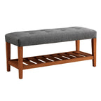 ACME 96686 Charla Bench, Gray & Oak