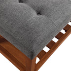ACME 96686 Charla Bench, Gray & Oak