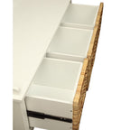 ACME 96759 Flavius Bench with Storage, White