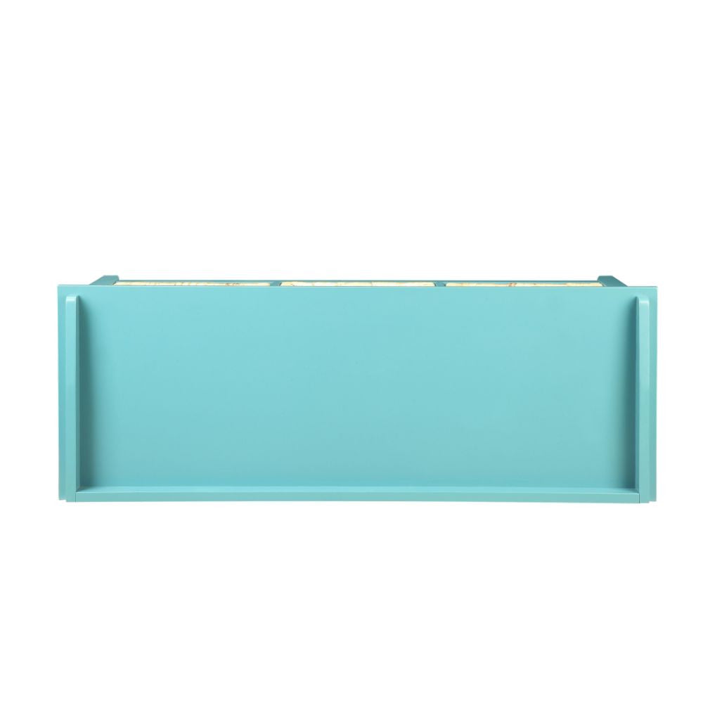 ACME 96761 Flavius Bench with Storage, Teal