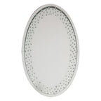 ACME 97022 Nysa Accent Mirror (Wall), Mirrored & Faux Crystals