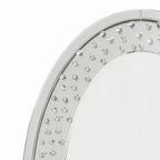 ACME 97022 Nysa Accent Mirror (Wall), Mirrored & Faux Crystals