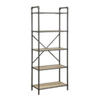 ACME 97164 Itzel Bookshelf, Antique Oak & Sandy Gray