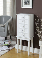 ACME 97167 Tammy Jewelry Armoire, White