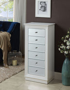 ACME 97171 Talor Jewelry Armoire, White