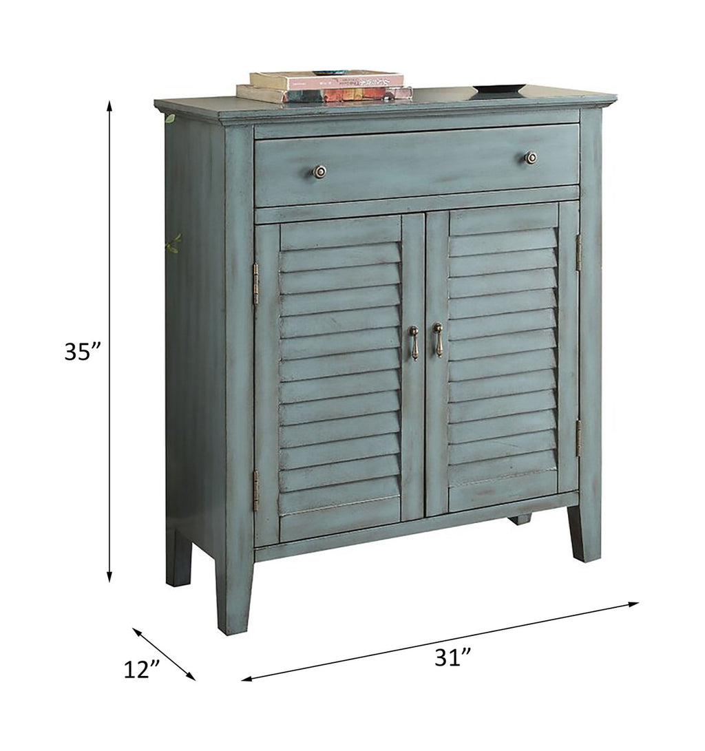 ACME 97247 Winchell Console Table, Antique Blue