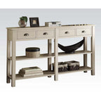 ACME 97250 Galileo Console Table, Cream