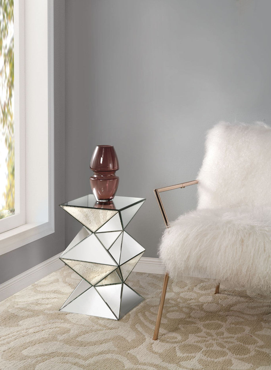 ACME 97308 Nyoka Pedestal Stand, Mirrored