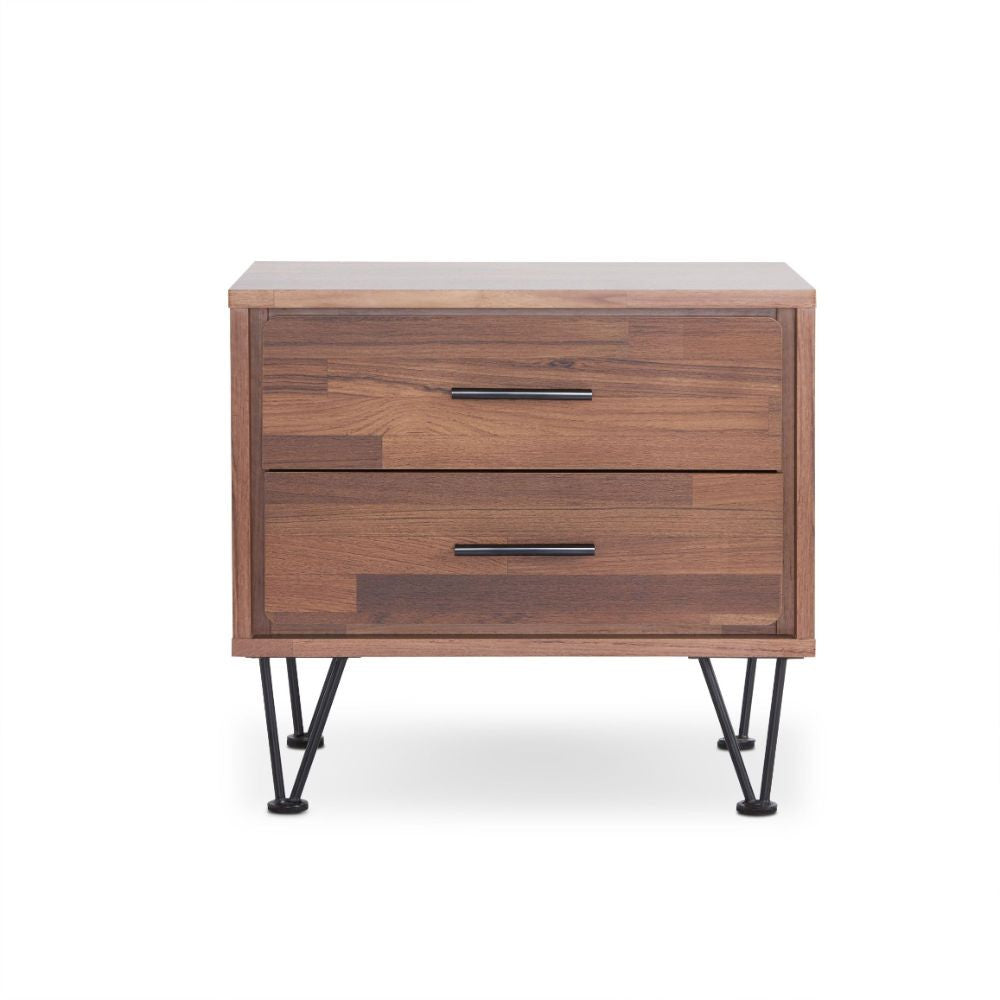 ACME 97330 Deoss Accent Table, Walnut