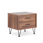 ACME 97330 Deoss Accent Table, Walnut