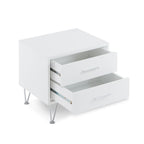 ACME 97332 Deoss Accent Table, White