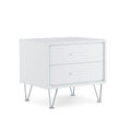 ACME 97332 Deoss Accent Table, White