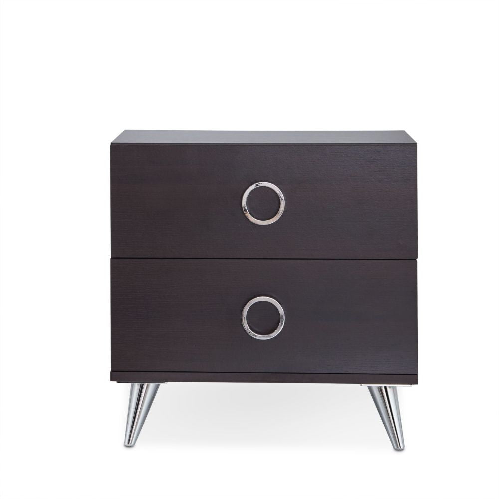ACME 97336 Elms Accent Table, Espresso
