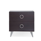 ACME 97336 Elms Accent Table, Espresso